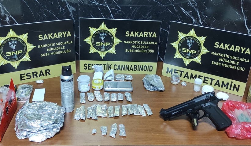 Dronlu operasyon kamerada