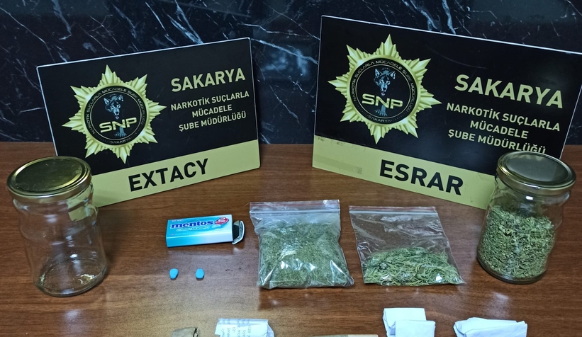 Dronlu operasyon kamerada