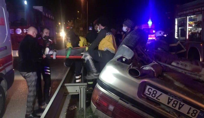 Düğün dönüşü feci kaza: 2’si ağır 4 yaralı