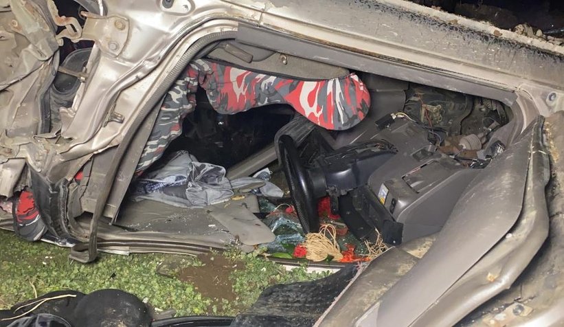 Düğün dönüşü feci kaza: 2’si ağır 4 yaralı