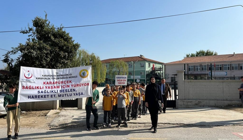 Dünya Yürüyüş Günü etkinliği gerçekleştirildi