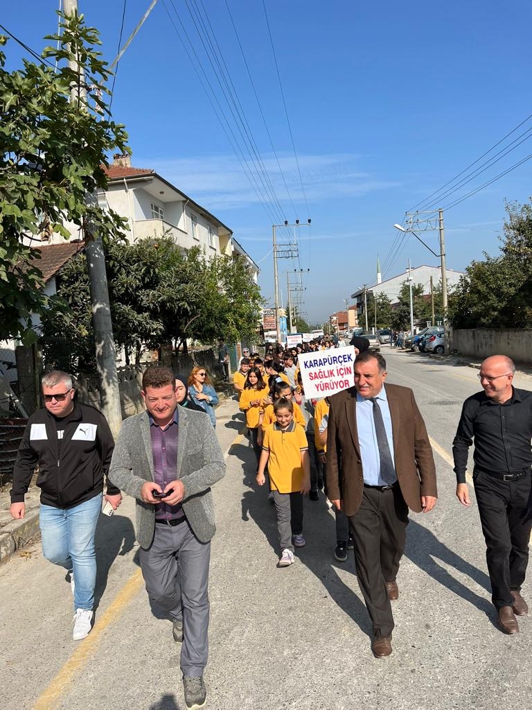 Dünya Yürüyüş Günü etkinliği gerçekleştirildi