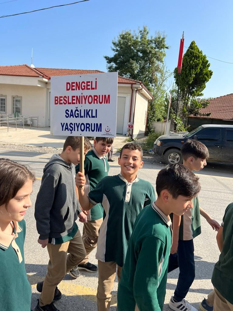 Dünya Yürüyüş Günü etkinliği gerçekleştirildi