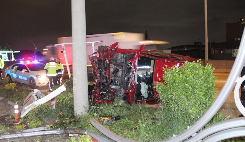 Dur ihtarına uymayan araç dehşet saçtı