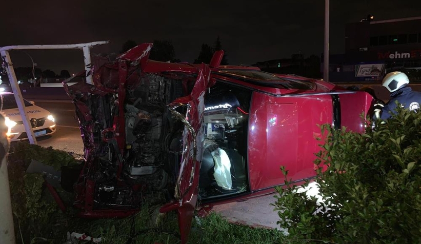 Dur ihtarına uymayan araç dehşet saçtı