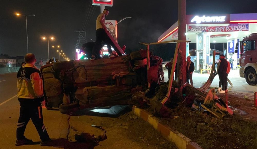 Dur ihtarına uymayan araç dehşet saçtı