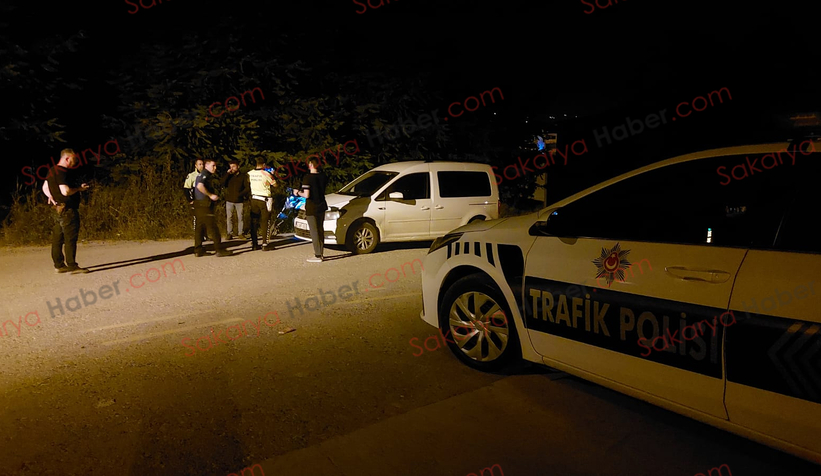 Durdurulan plakasız  motosiklet çalıntı çıktı