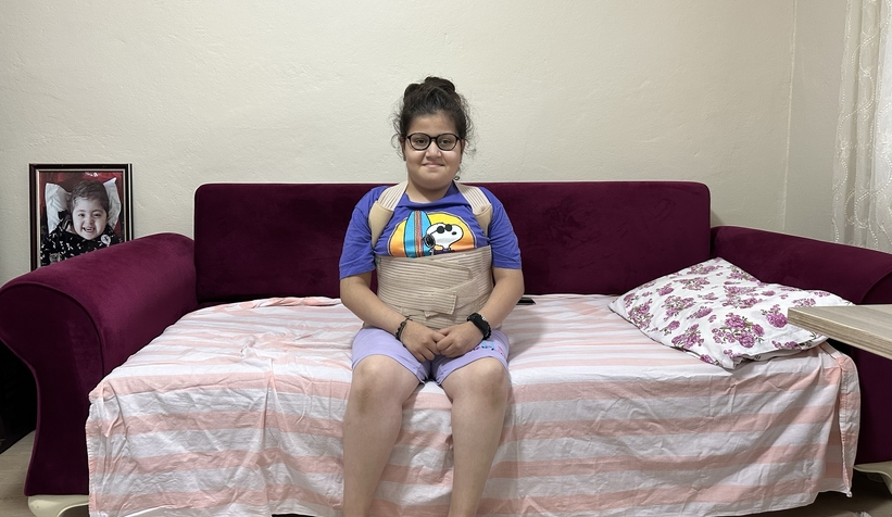 Ecrin küçük yaşında pek zorluğa göğüs gerdi