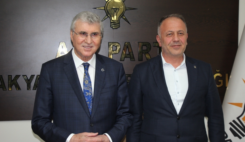 Ekrem Yüce'den AK Parti ve MHP Akyazı İlçe Başkanlıklarını ziyaret