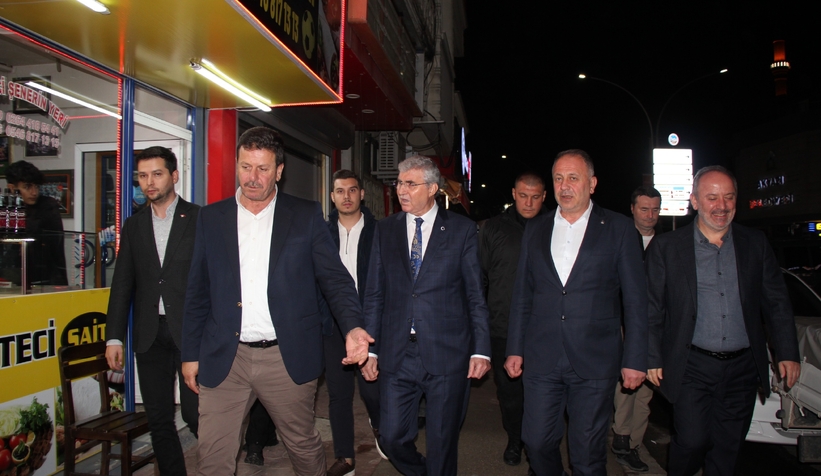 Ekrem Yüce'den AK Parti ve MHP Akyazı İlçe Başkanlıklarını ziyaret