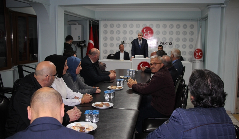 Ekrem Yüce'den AK Parti ve MHP Akyazı İlçe Başkanlıklarını ziyaret