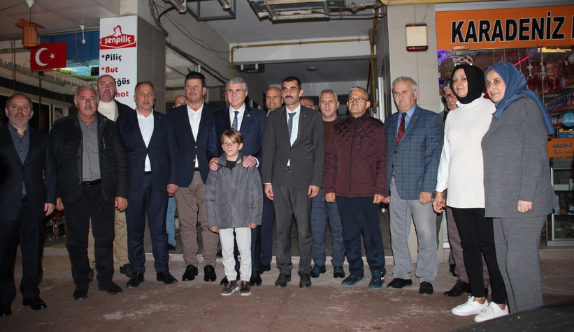 Ekrem Yüce'den AK Parti ve MHP Akyazı İlçe Başkanlıklarını ziyaret