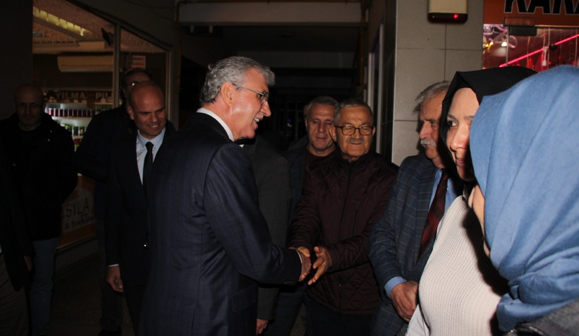 Ekrem Yüce'den AK Parti ve MHP Akyazı İlçe Başkanlıklarını ziyaret