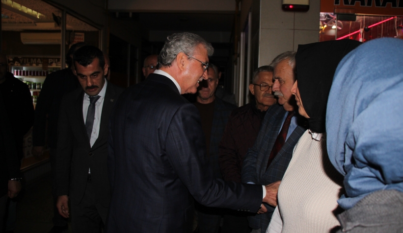 Ekrem Yüce'den AK Parti ve MHP Akyazı İlçe Başkanlıklarını ziyaret