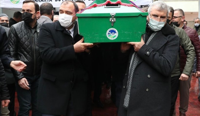 Ekrem Yüce'den yengesine son görev