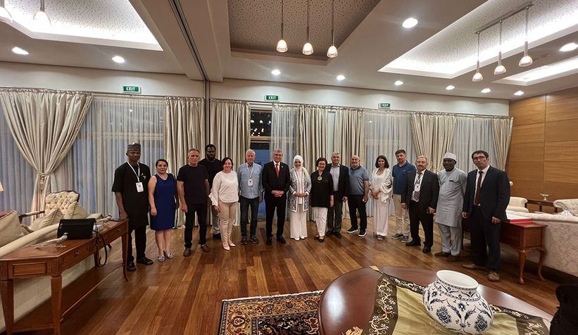 Ekrem Yüce Nijerya'da Sakarya’nın avantajlarını anlattı