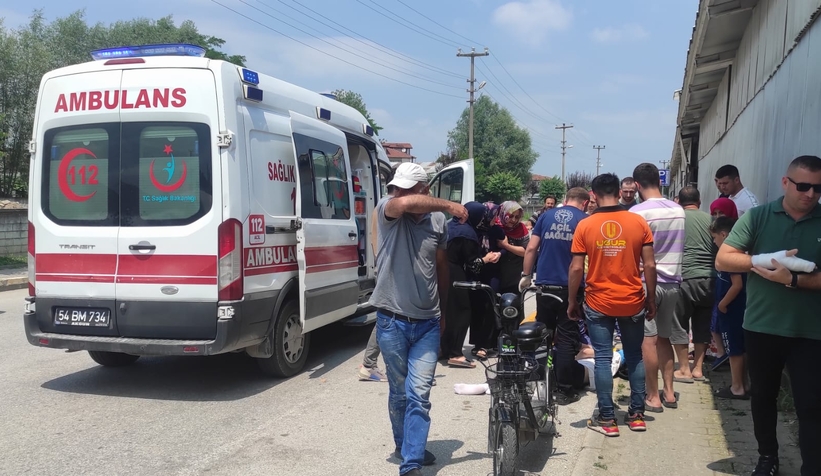 Elektrikletli bisikletten düşen genç ölümden döndü