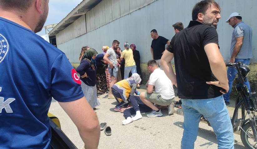 Elektrikletli bisikletten düşen genç ölümden döndü