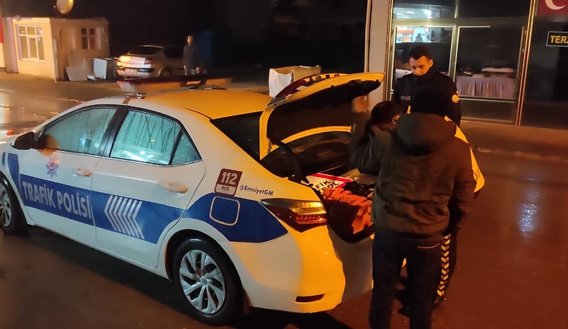 Elektrikli bisiklet yayaya çarptı