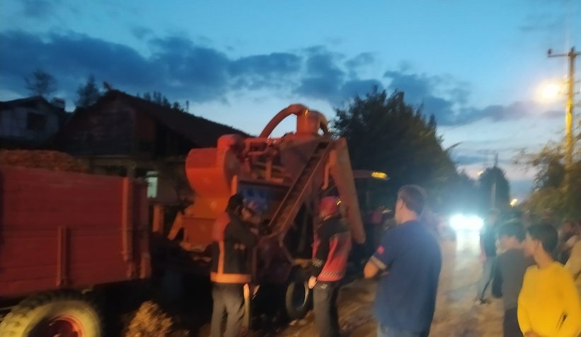 Elini patoza kaptırdı