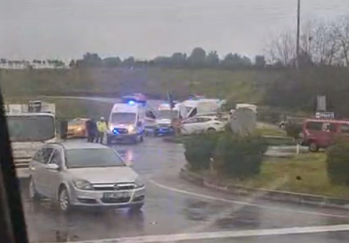 Emirdağ'da kaza; 4 yaralı