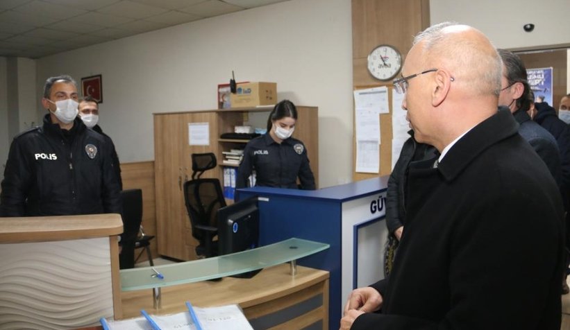 Emniyet Müdürü, yılbaşı denetimlerini yerinde inceledi