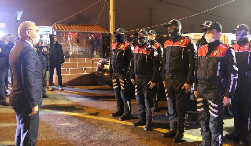 Emniyet Müdürü, yılbaşı denetimlerini yerinde inceledi
