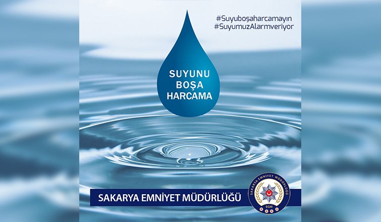 Emniyetten tasarruflu su kullanımı çalışması