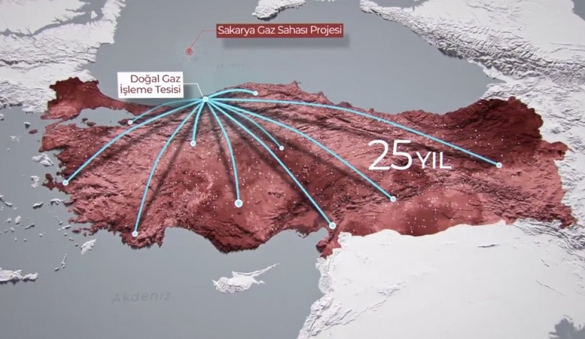 Enerji Bakanlığı'ndan Karadeniz gazı videosu