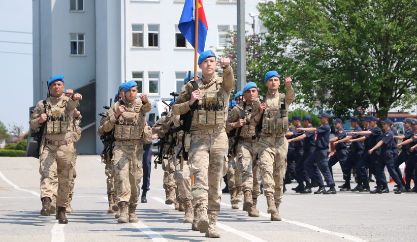 Engelliler askerlik heyecanı yaşadı