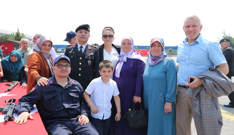 Engelliler askerlik heyecanı yaşadı