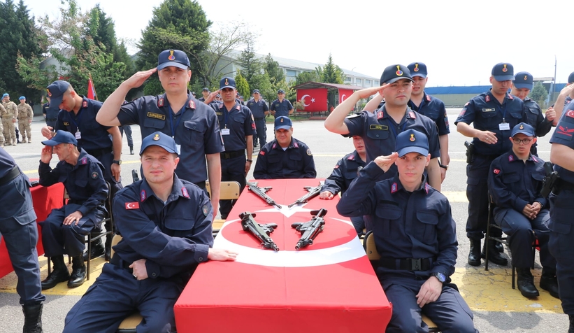 Engelliler askerlik heyecanı yaşadı