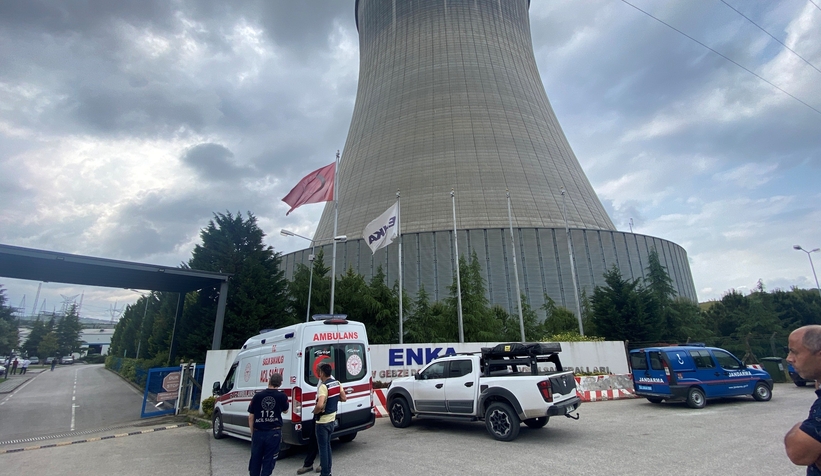 Doğalgaz santralindeki trafo patlaması korkuttu