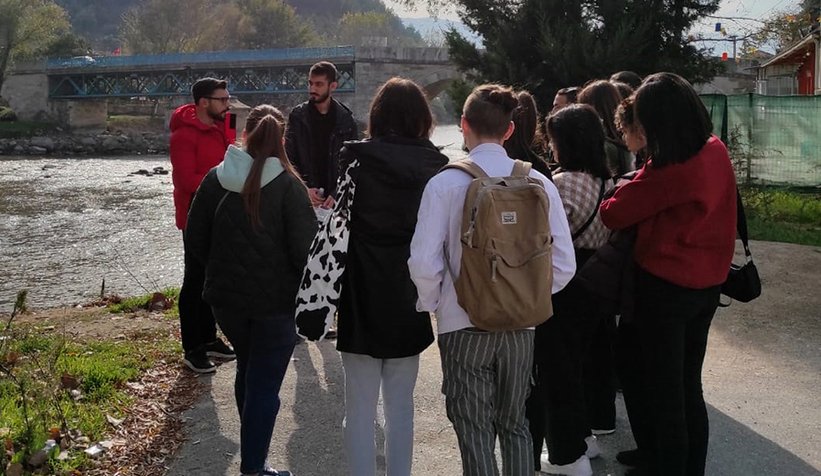 Erasmus öğrencileri Sakarya’nın güneyini keşfetti