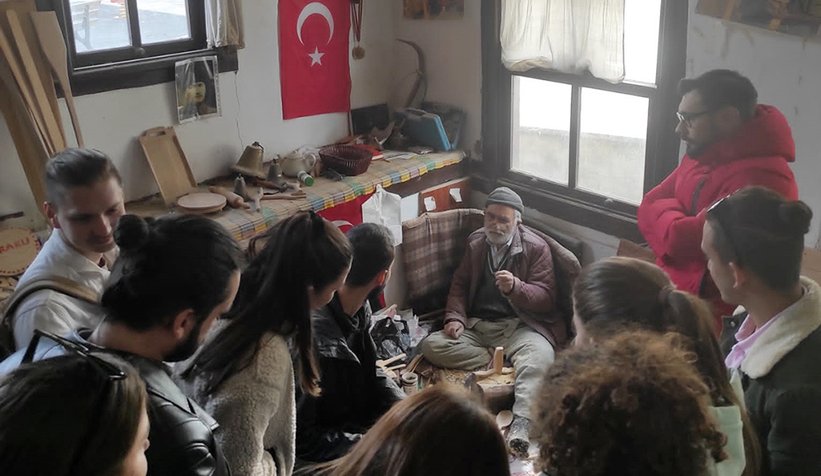 Erasmus öğrencileri Sakarya’nın güneyini keşfetti