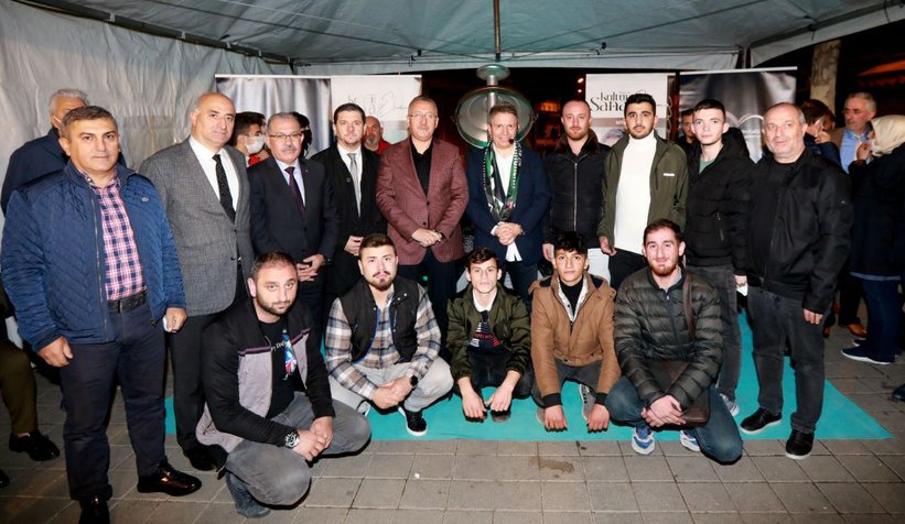 Erdoğan Arıkan, Aynalıkavak sohbetlerinin konuğu oldu