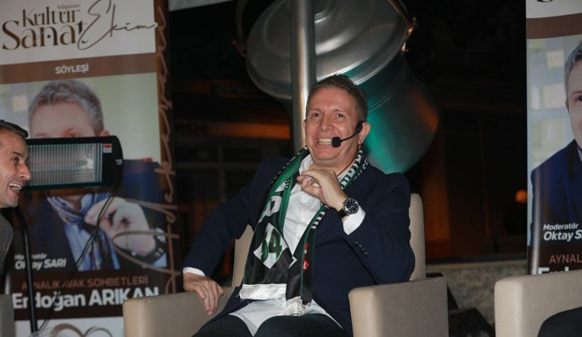 Erdoğan Arıkan, Aynalıkavak sohbetlerinin konuğu oldu