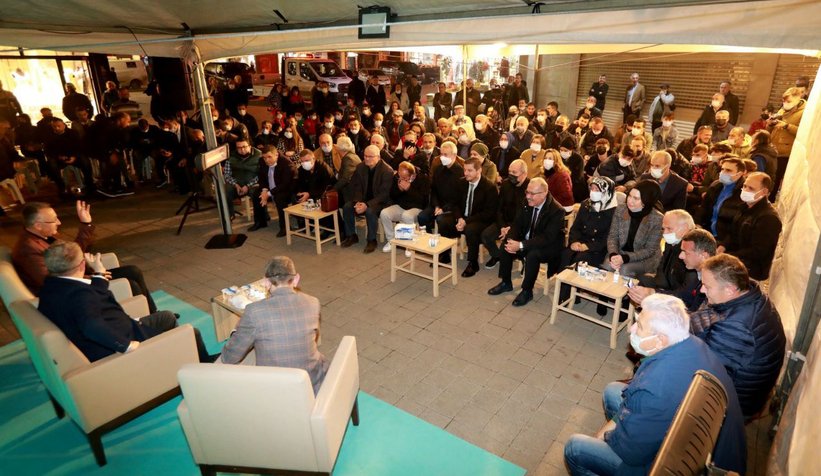 Erdoğan Arıkan, Aynalıkavak sohbetlerinin konuğu oldu