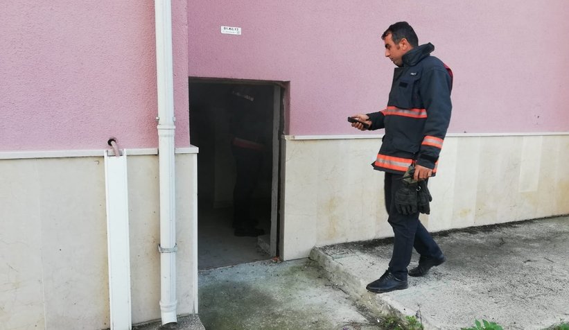 Erdoğdu İlkokulu'nda yangın