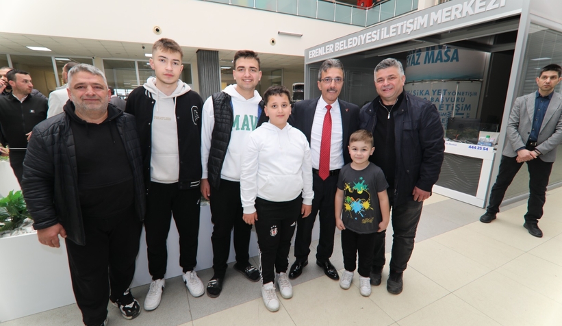 Erenler Belediyesi'nde bayramlaşma programı