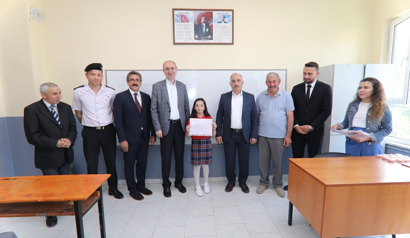 Erenler'de karne heyecanı