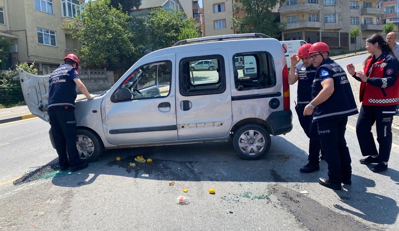 Erenler'de kaza: 2 yaralı