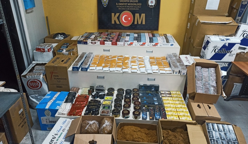 Erenler ve Karasu'da kaçakçılık operasyonları