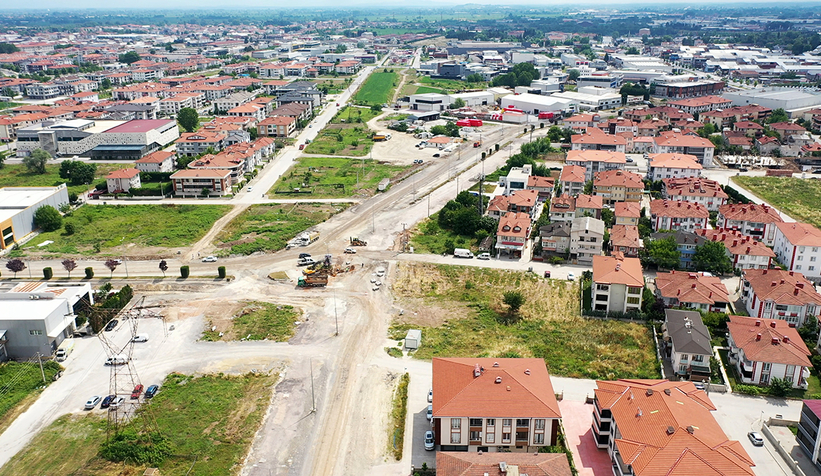Erenler’in duble yol ağı genişliyor