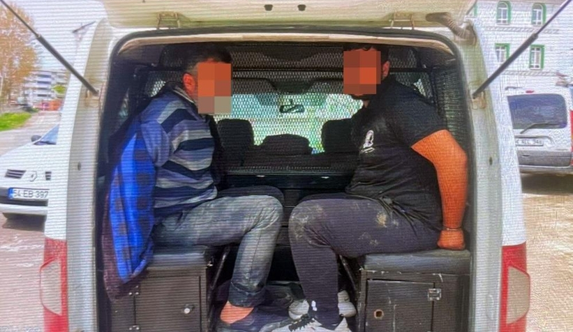 Eşine tecavüzle tehdit edip haraç istediler