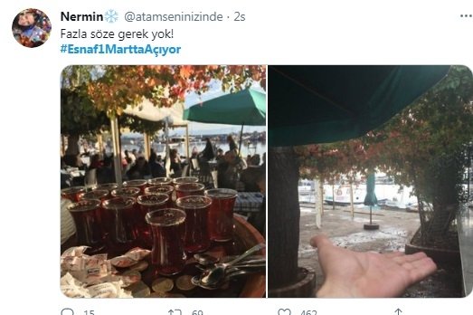 Esnaf1MarttaAçıyor hasthagı gündem oldu