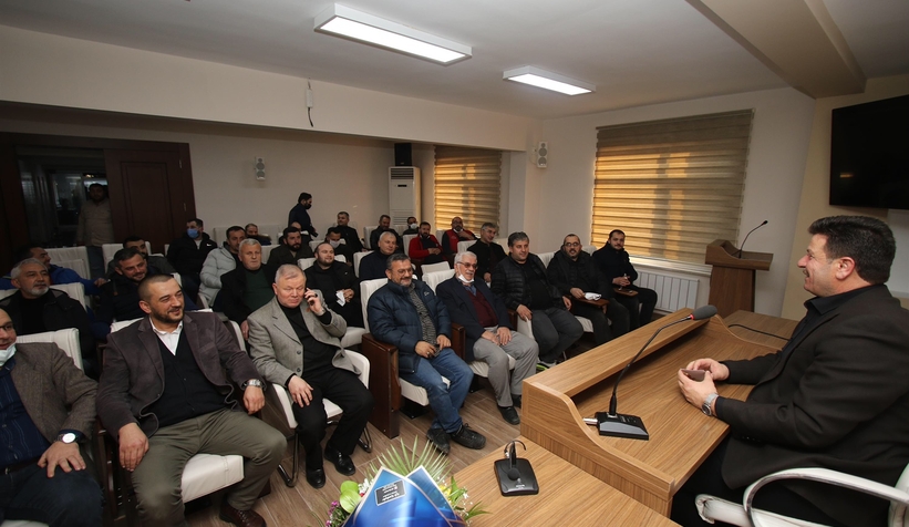 Esnaflardan Başkan Soykan’a teşekkür ziyareti 