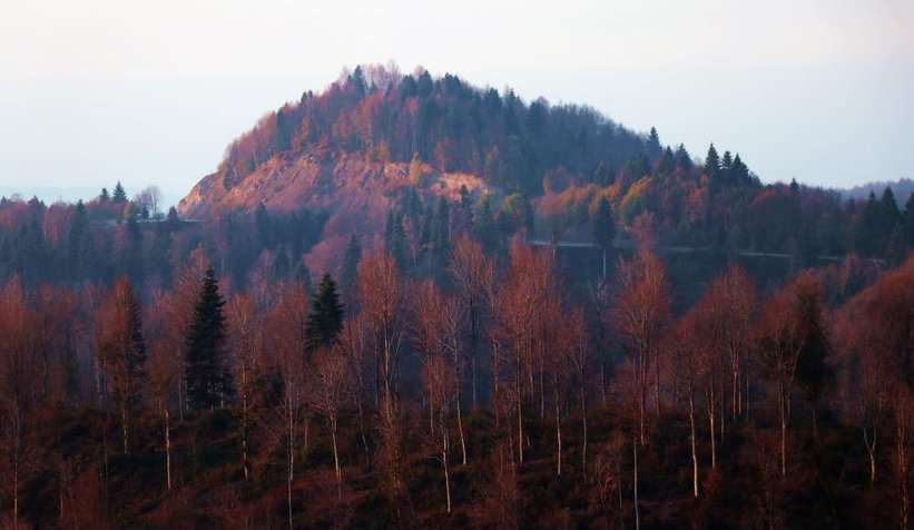 Eşsiz sonbahar manzarası