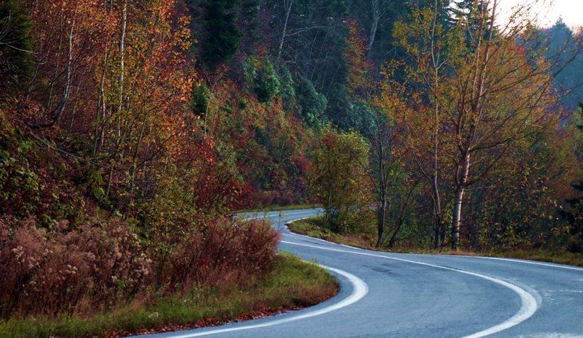 Eşsiz sonbahar manzarası
