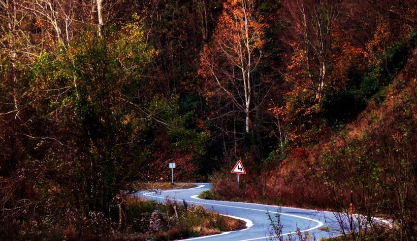 Eşsiz sonbahar manzarası